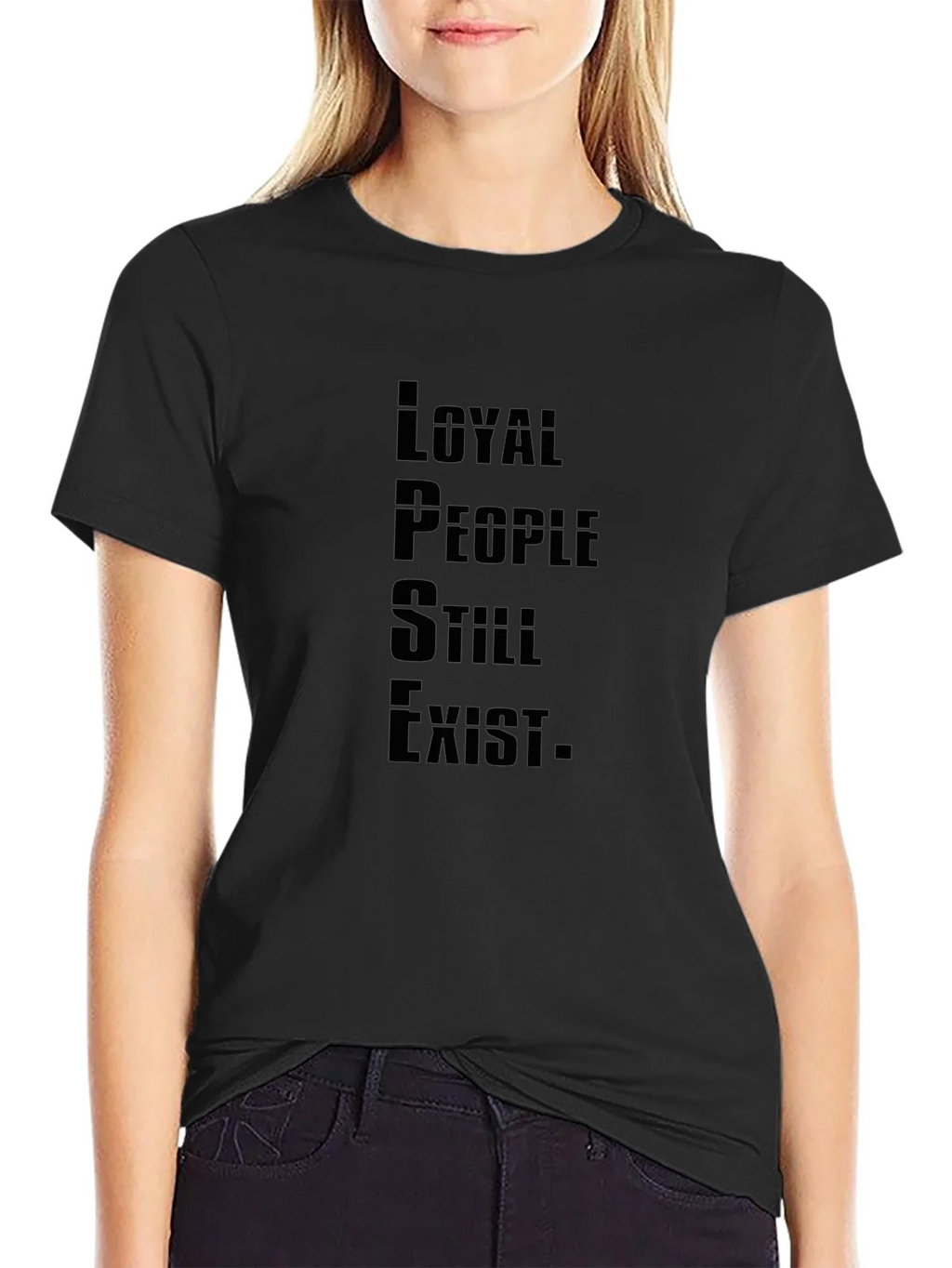 Loyal People Exist Graphic Tee product image 5