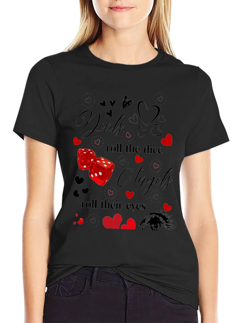 Devils & Angels Graphic T-Shirt product image 5