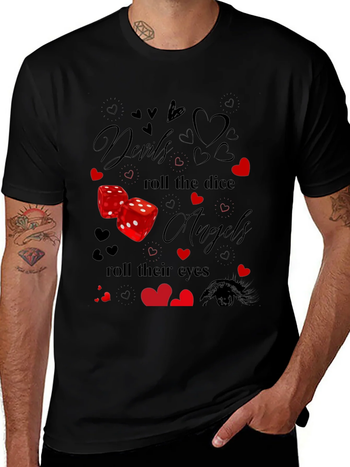Devils & Angels Graphic T-Shirt product image 1