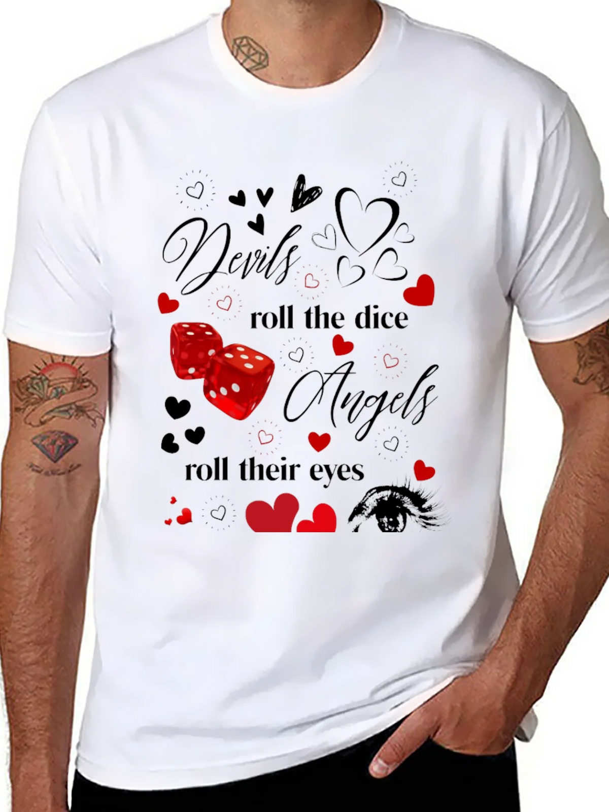 Devils & Angels Graphic T-Shirt product image 10