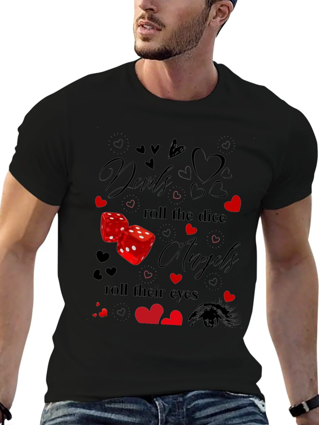 Devils & Angels Graphic T-Shirt product image 9
