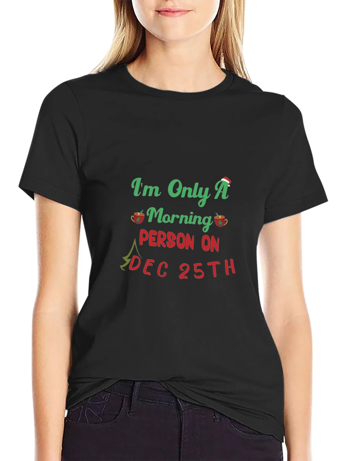 Christmas Morning Person T-Shirt product image 5