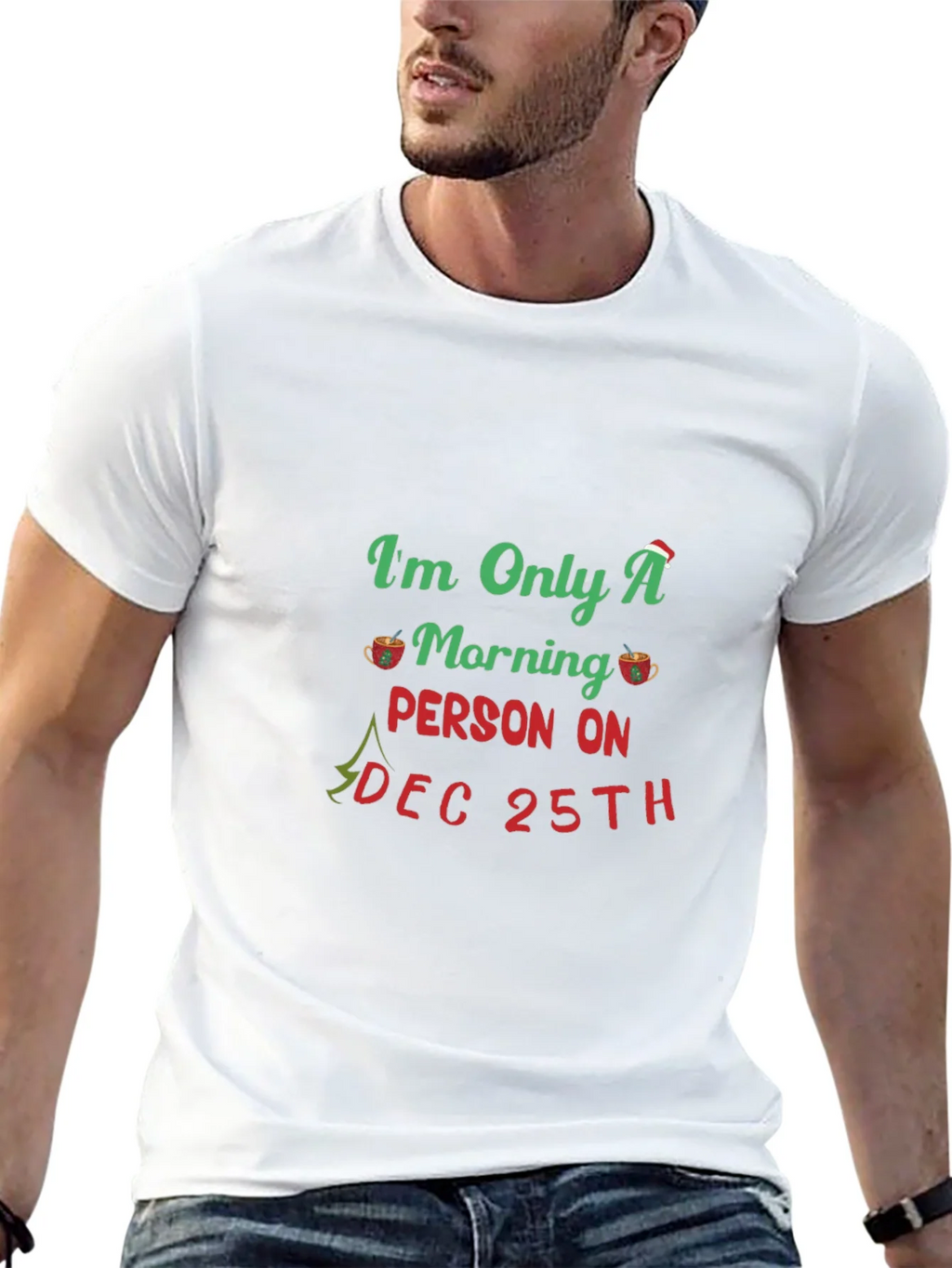Christmas Morning Person T-Shirt product image 4
