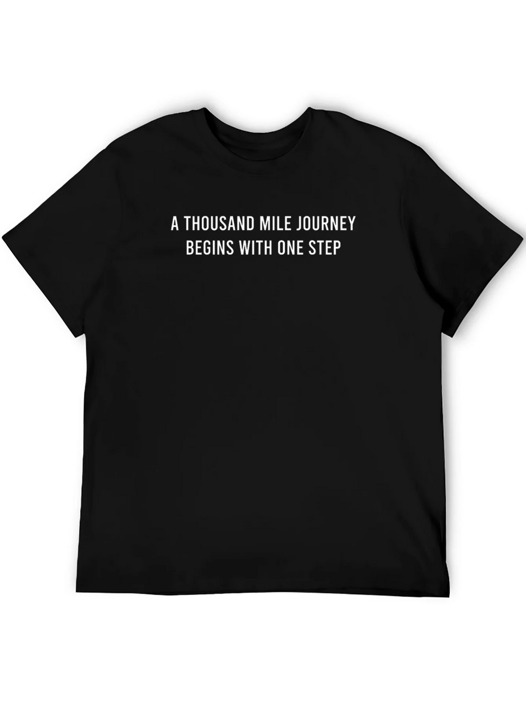 Inspirational Quote T-Shirt: Thousand Mile Journey Tee product image 2