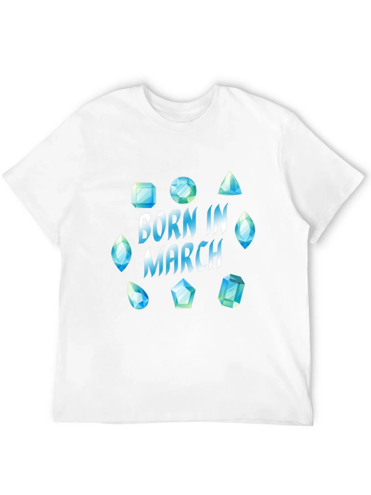 Born in March Gemstone T-Shirt product image 3