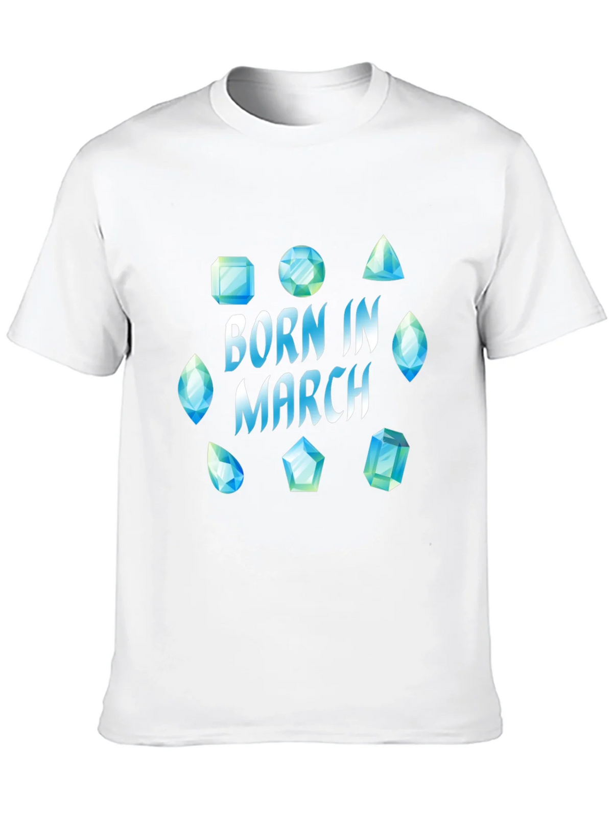 Born in March Gemstone T-Shirt product image 12