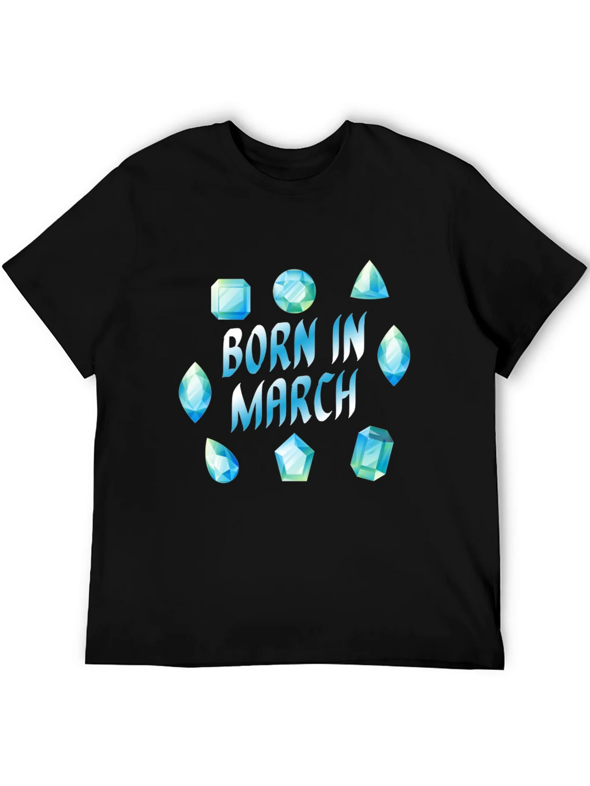 Born in March Gemstone T-Shirt product image 8