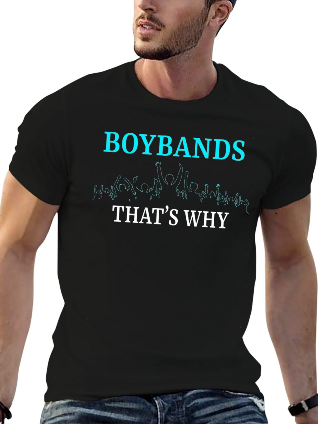 Boybands Thats Why Graphic T-Shirt product image 9