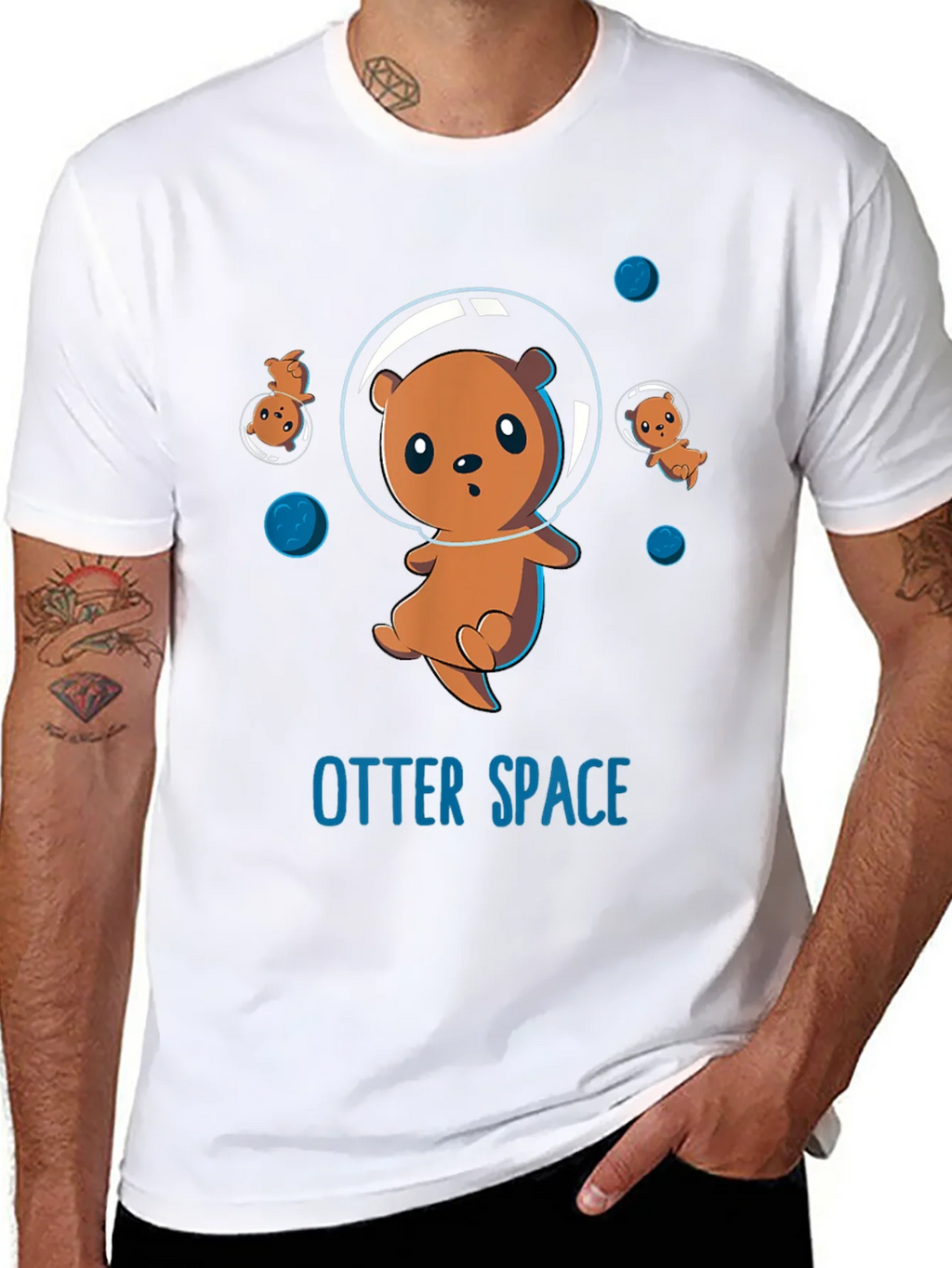 Otter Space Graphic T-Shirt product image 10