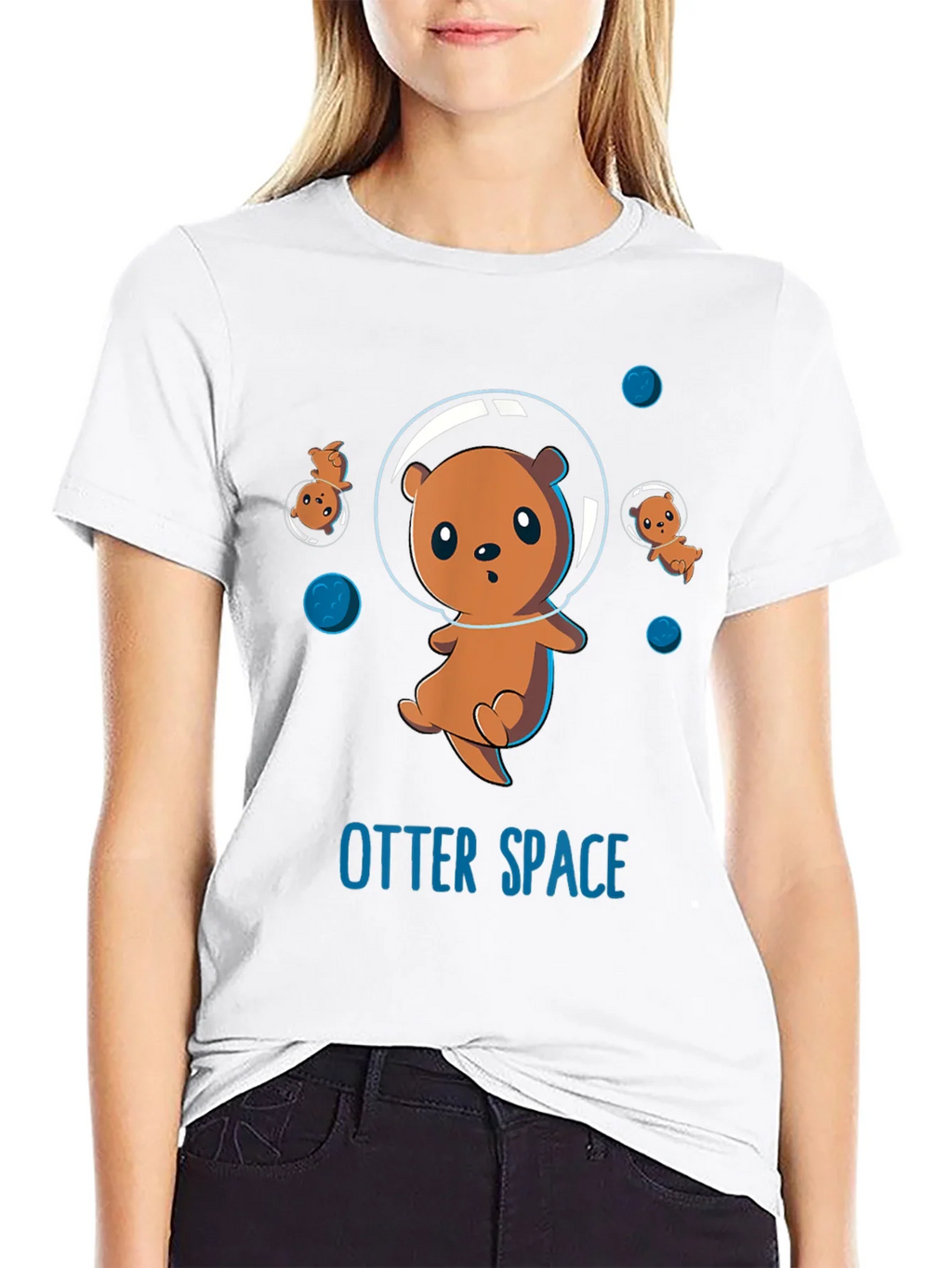 Otter Space Graphic T-Shirt product image 11