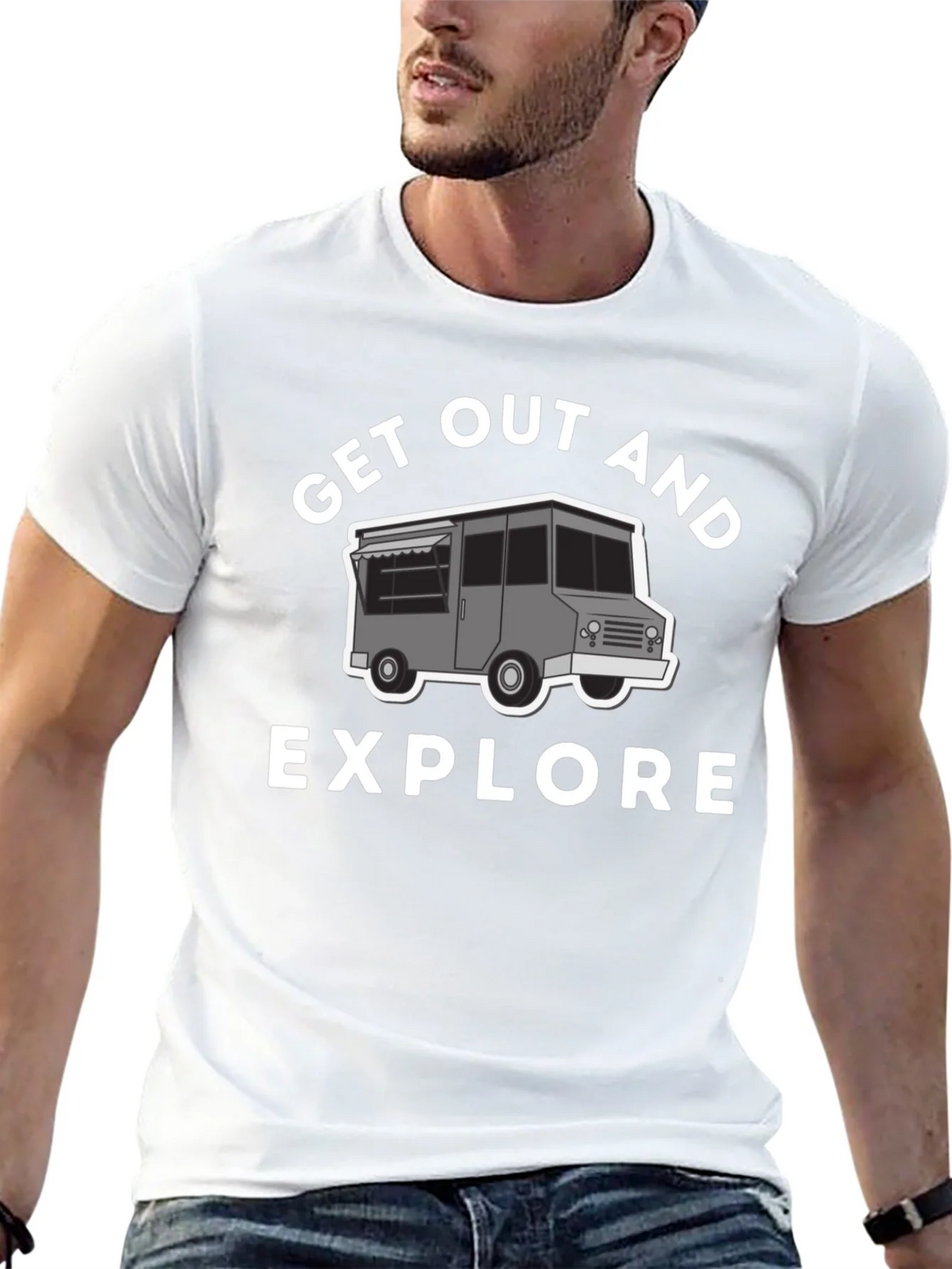 Get Out and Explore Graphic Tee product image 4
