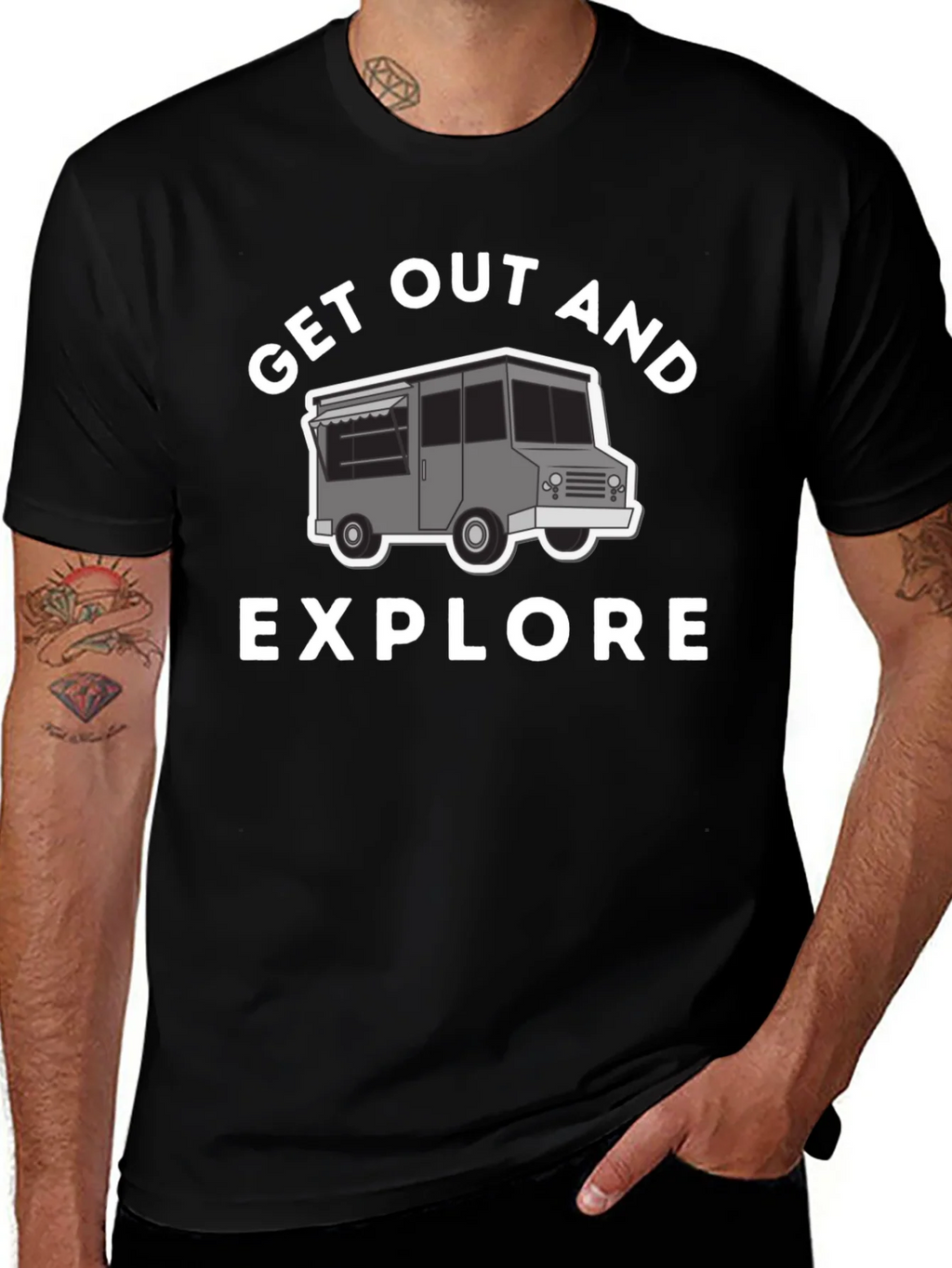 Get Out and Explore Graphic Tee product image 1