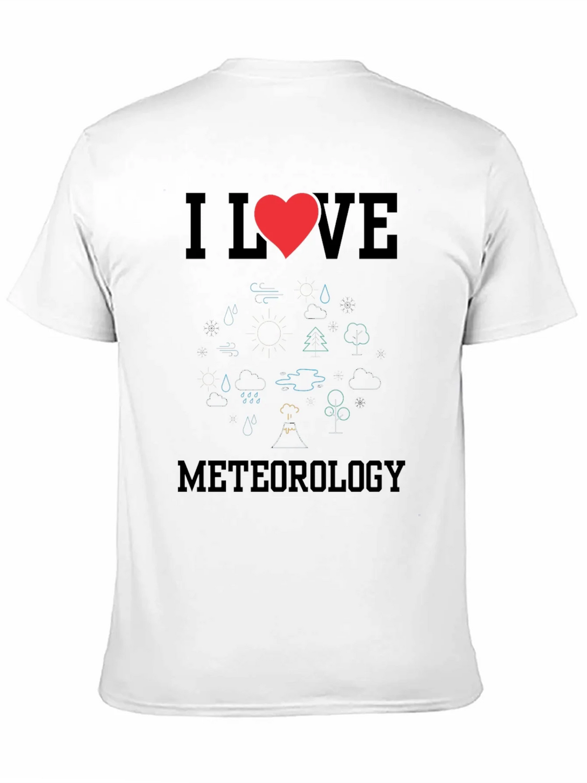 I Love Meteorology Graphic Tee product image 2
