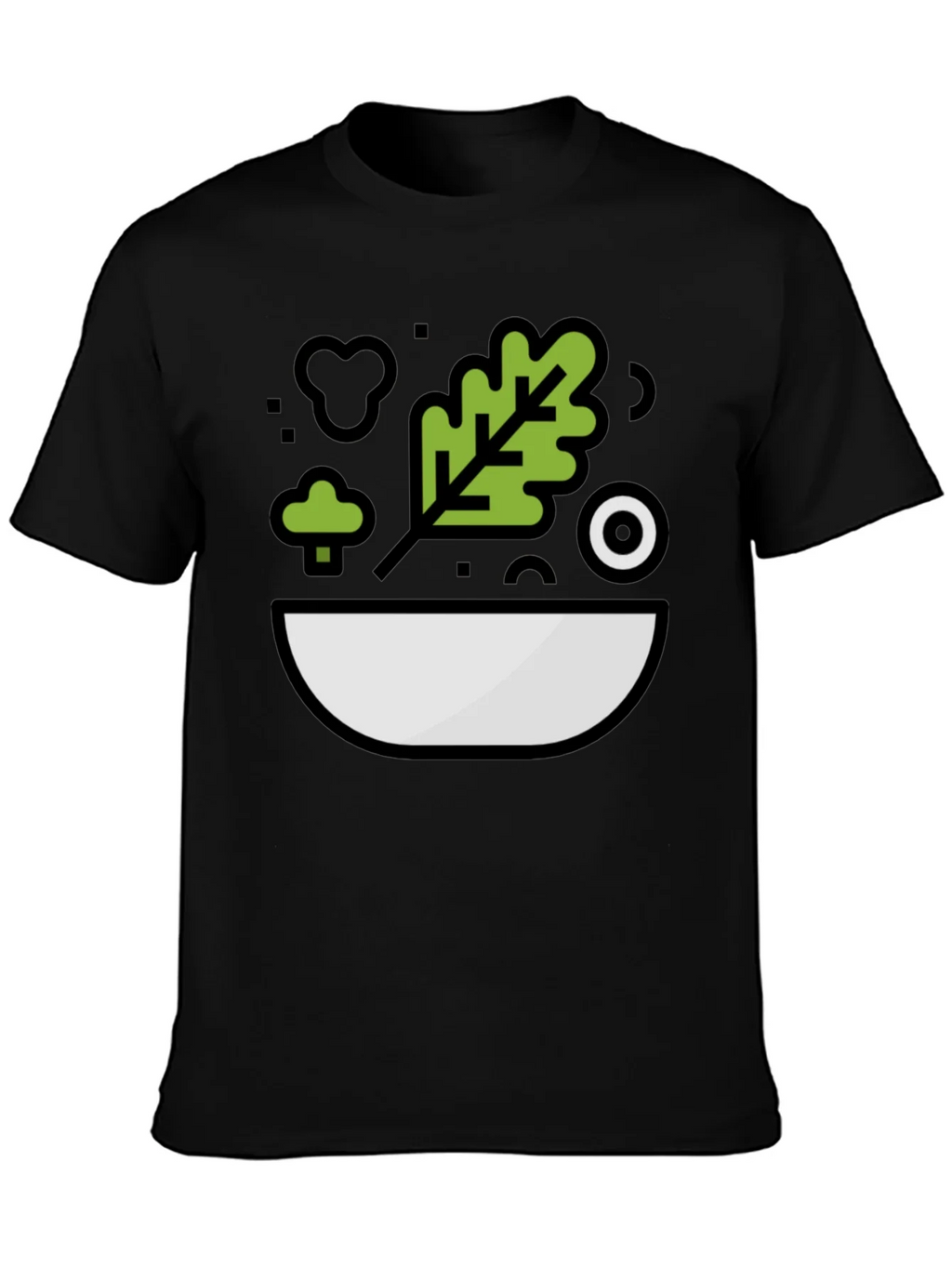 Salad Bowl Graphic Tee - Healthy Lifestyle Fashion product image 1