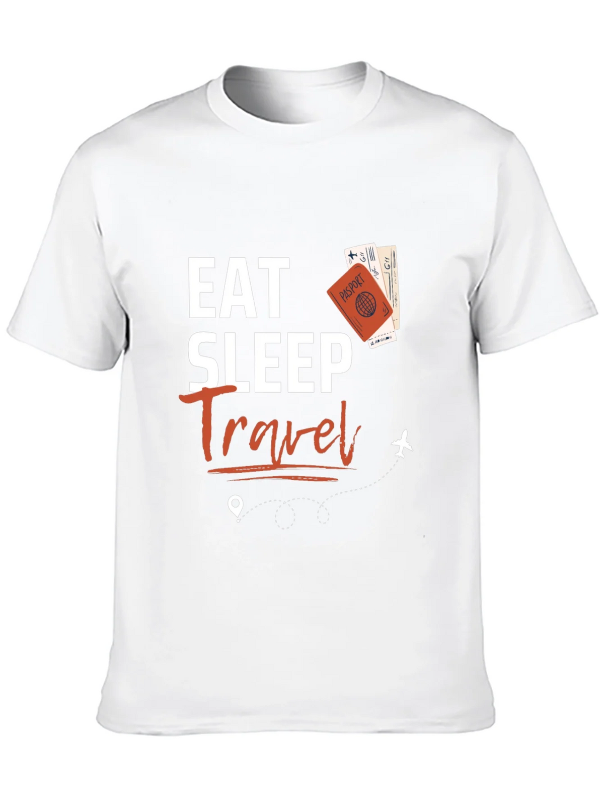 Eat Sleep Travel Black Graphic Tee product image 12