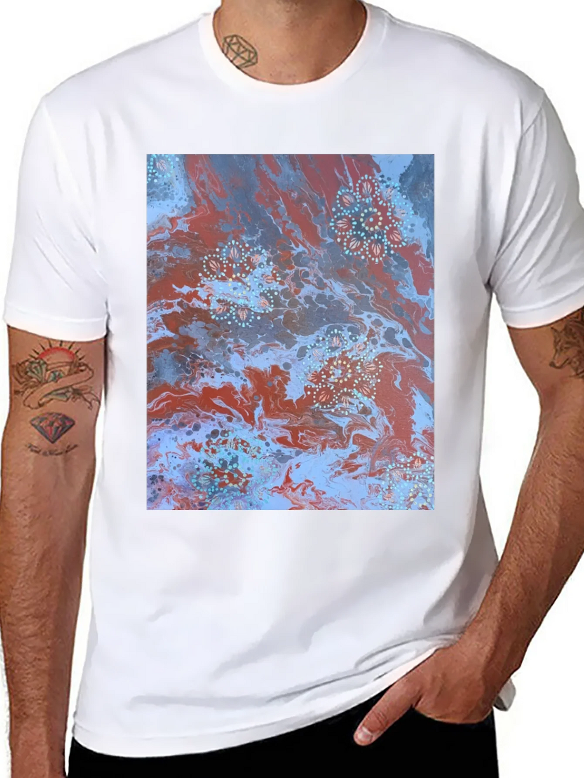 Abstract Art T-Shirt - Unique Graphic Tee product image 10