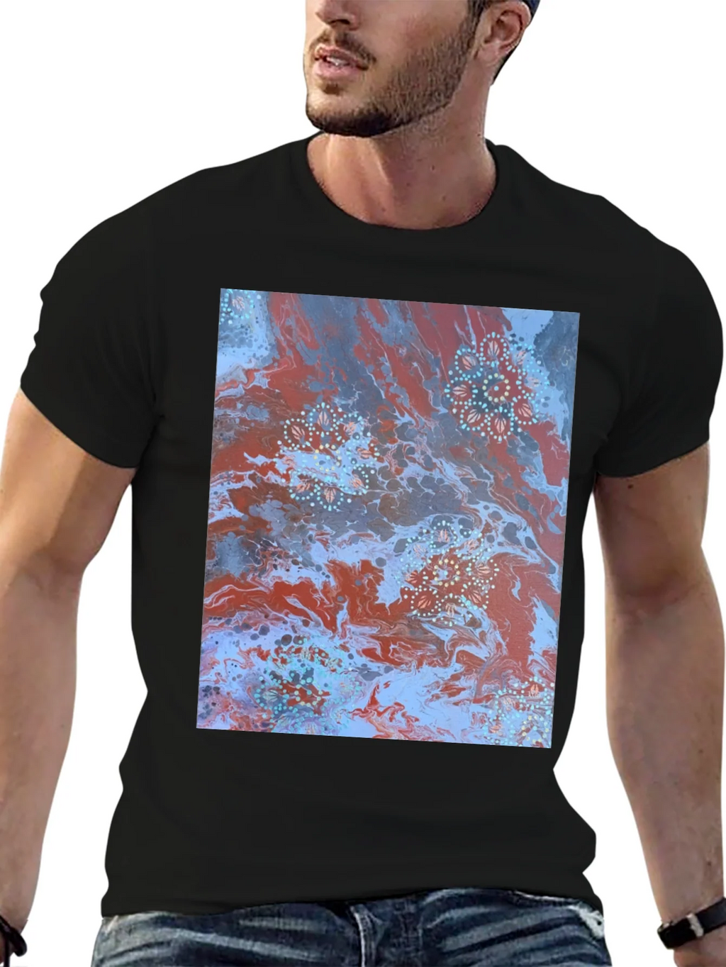 Abstract Art T-Shirt - Unique Graphic Tee product image 9