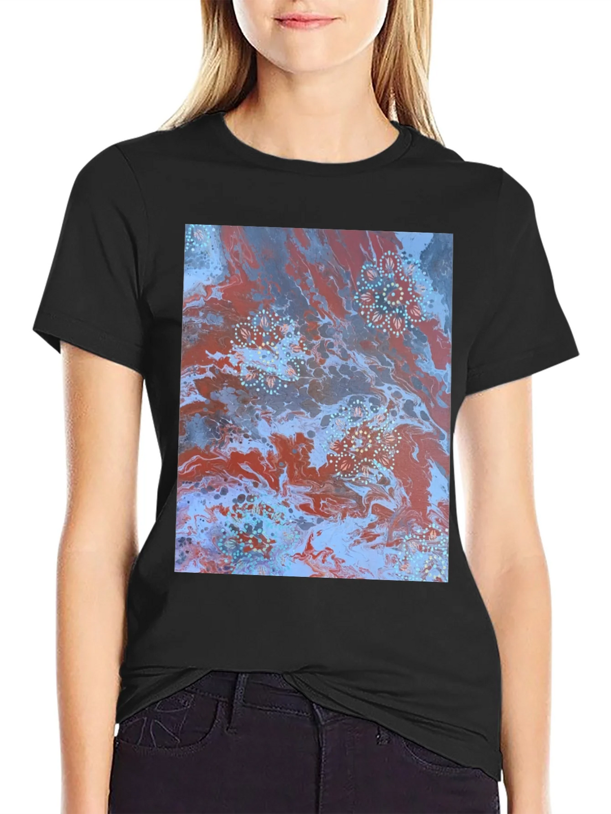 Abstract Art T-Shirt - Unique Graphic Tee product image 5