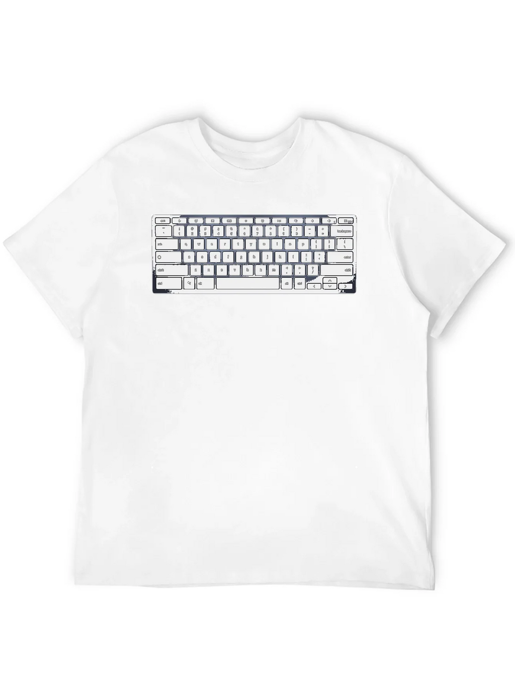 Keyboard Graphic T-Shirt - Tech Enthusiast Tee product image 3