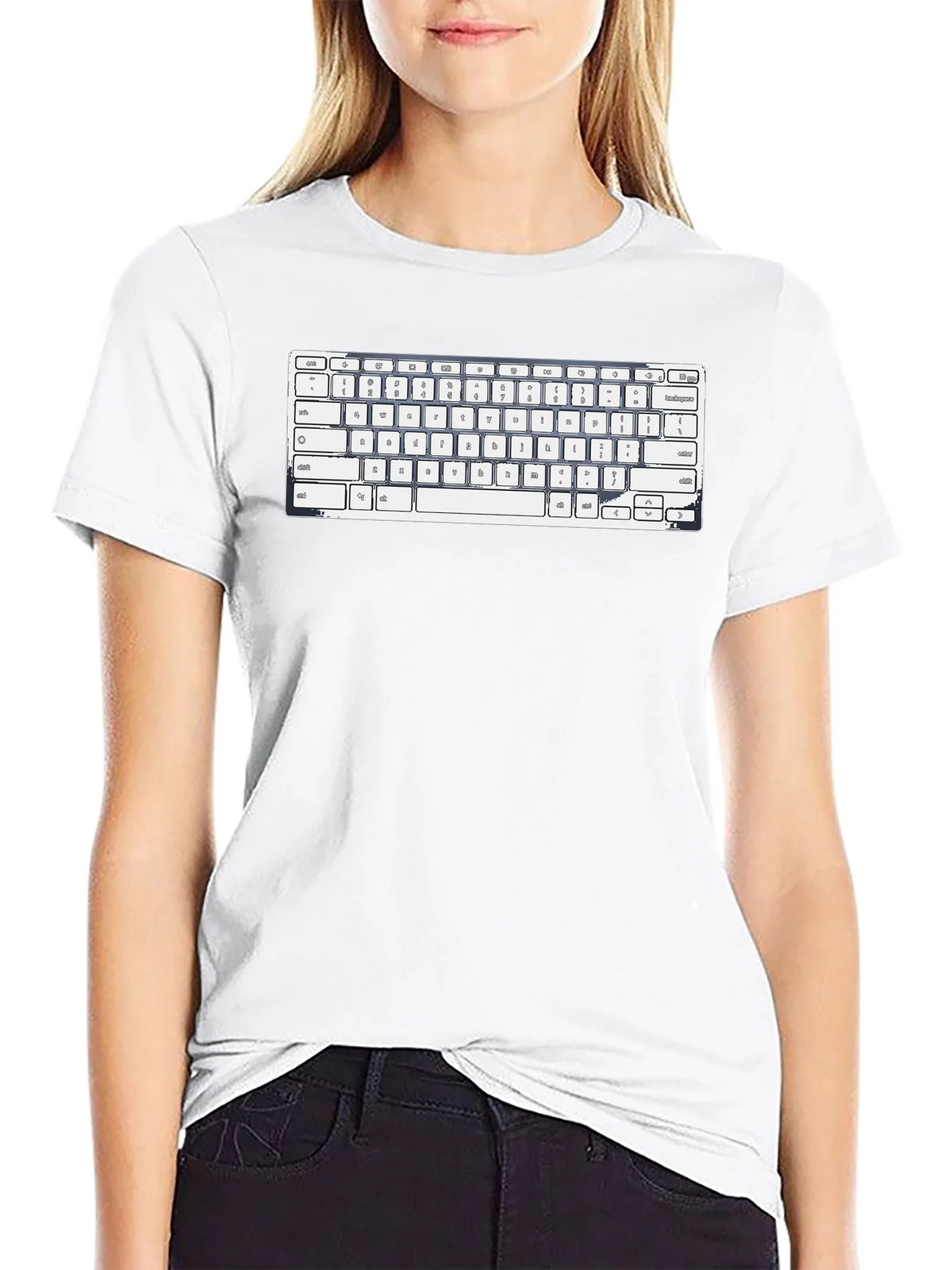 Keyboard Graphic T-Shirt - Tech Enthusiast Tee product image 11