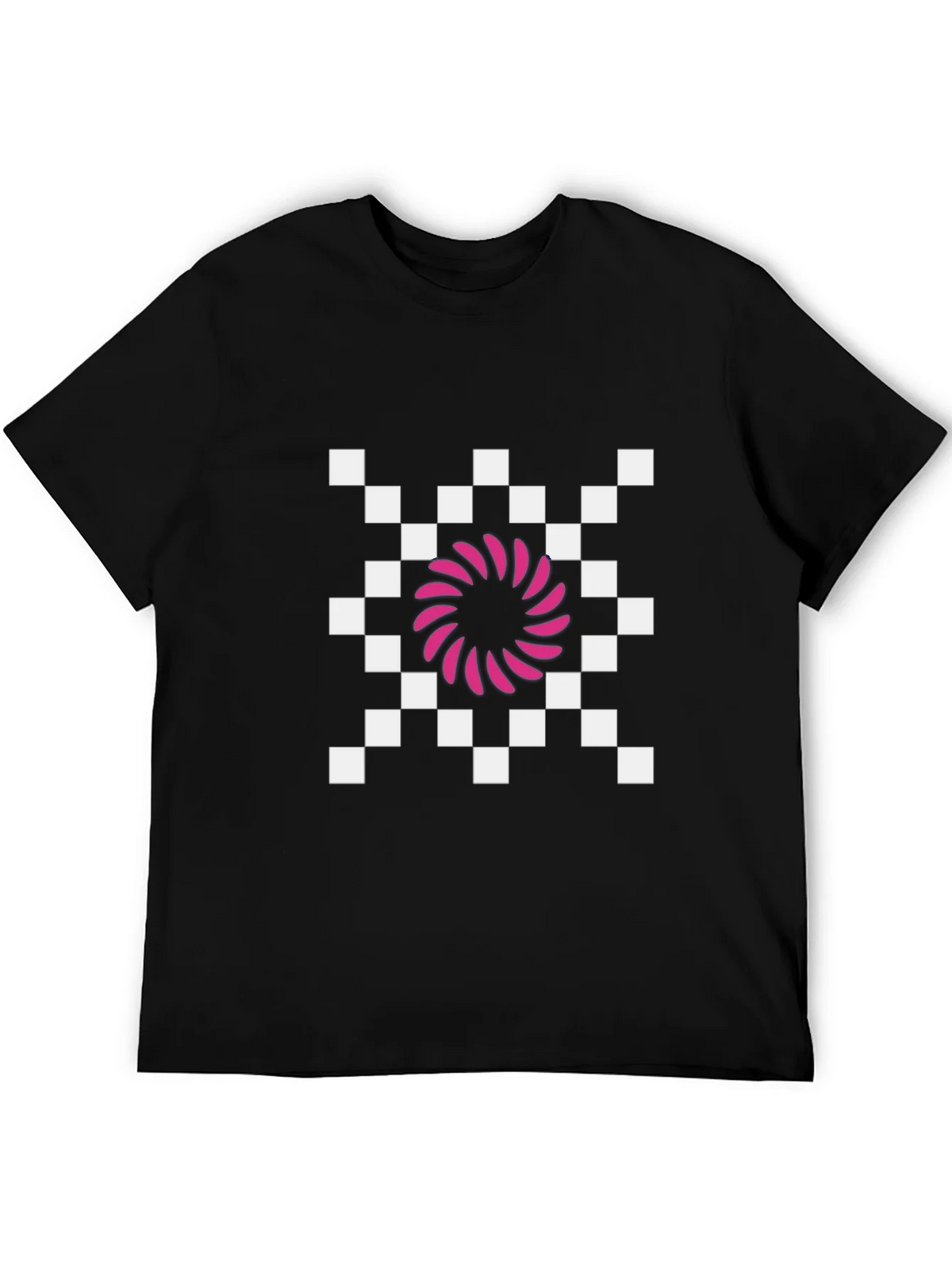 Retro Checkered Vortex T-Shirt product image 8