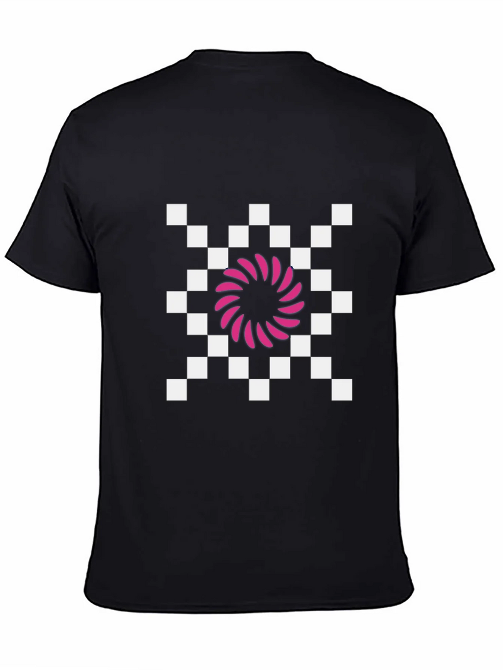 Retro Checkered Vortex T-Shirt product image 7