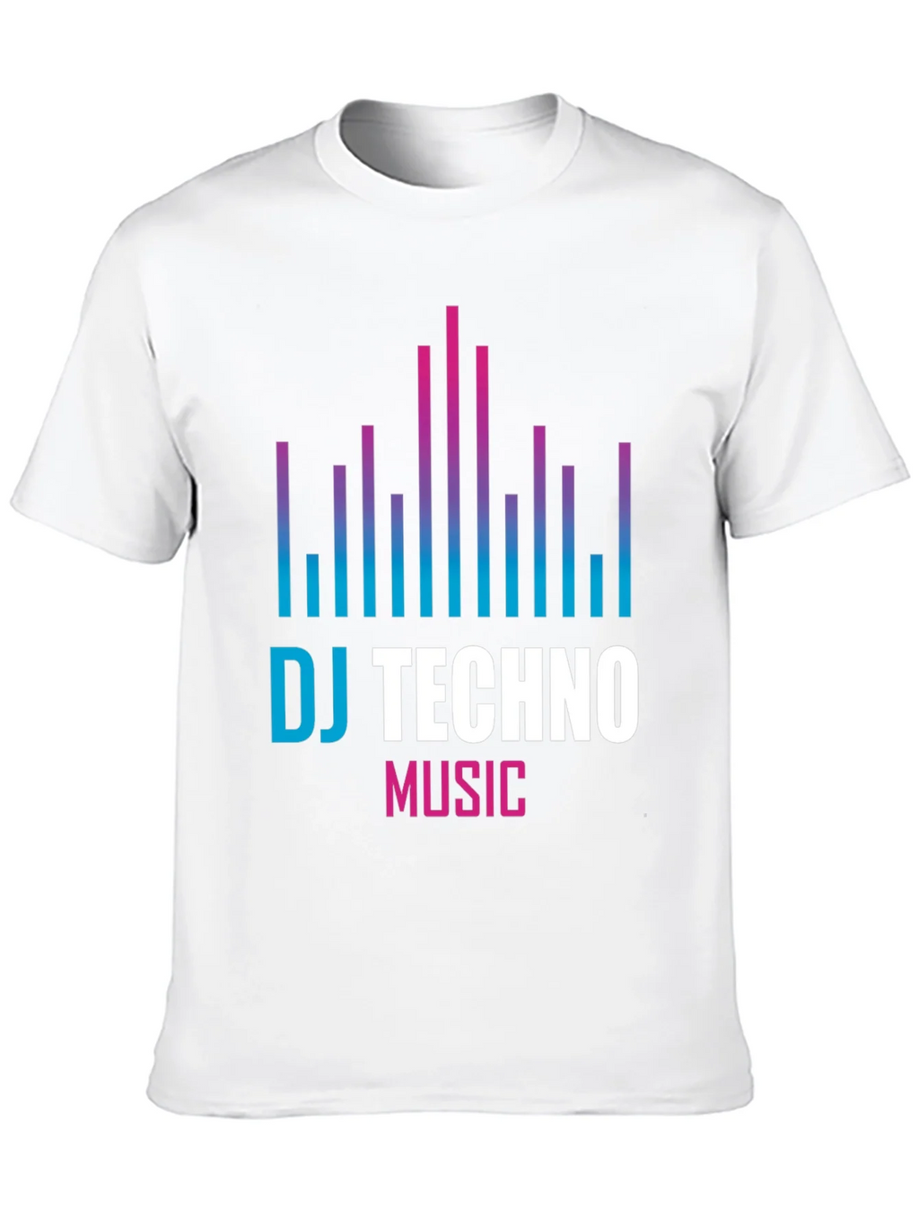DJ Techno Music Graphic T-Shirt product image 12