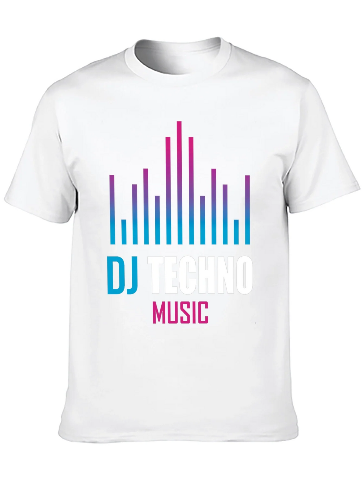 DJ Techno Music Graphic T-Shirt product image 12