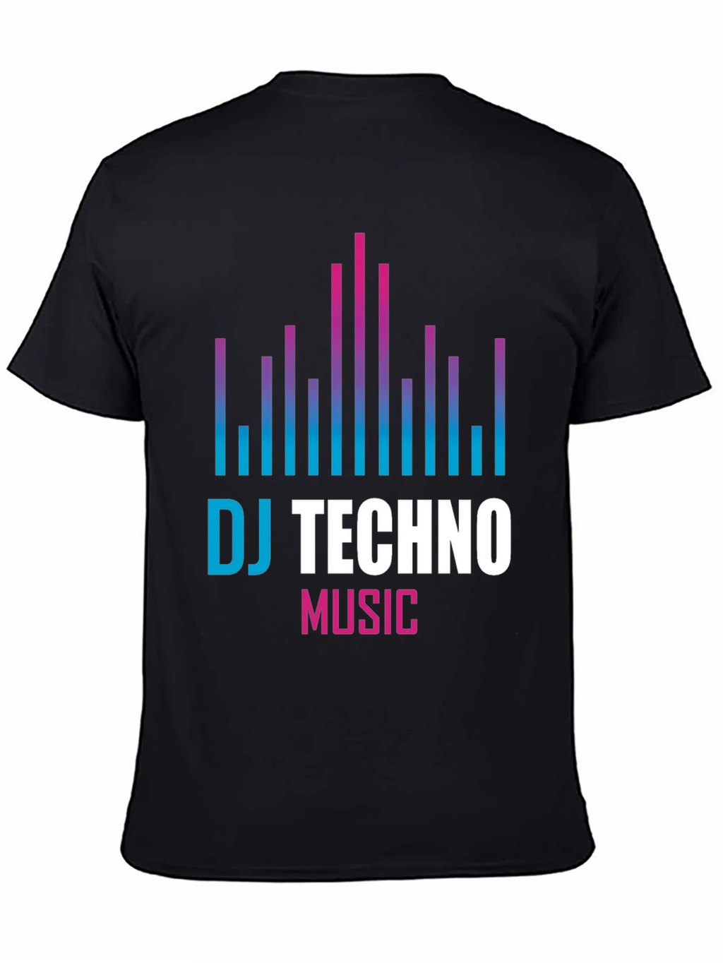 DJ Techno Music Graphic T-Shirt product image 7