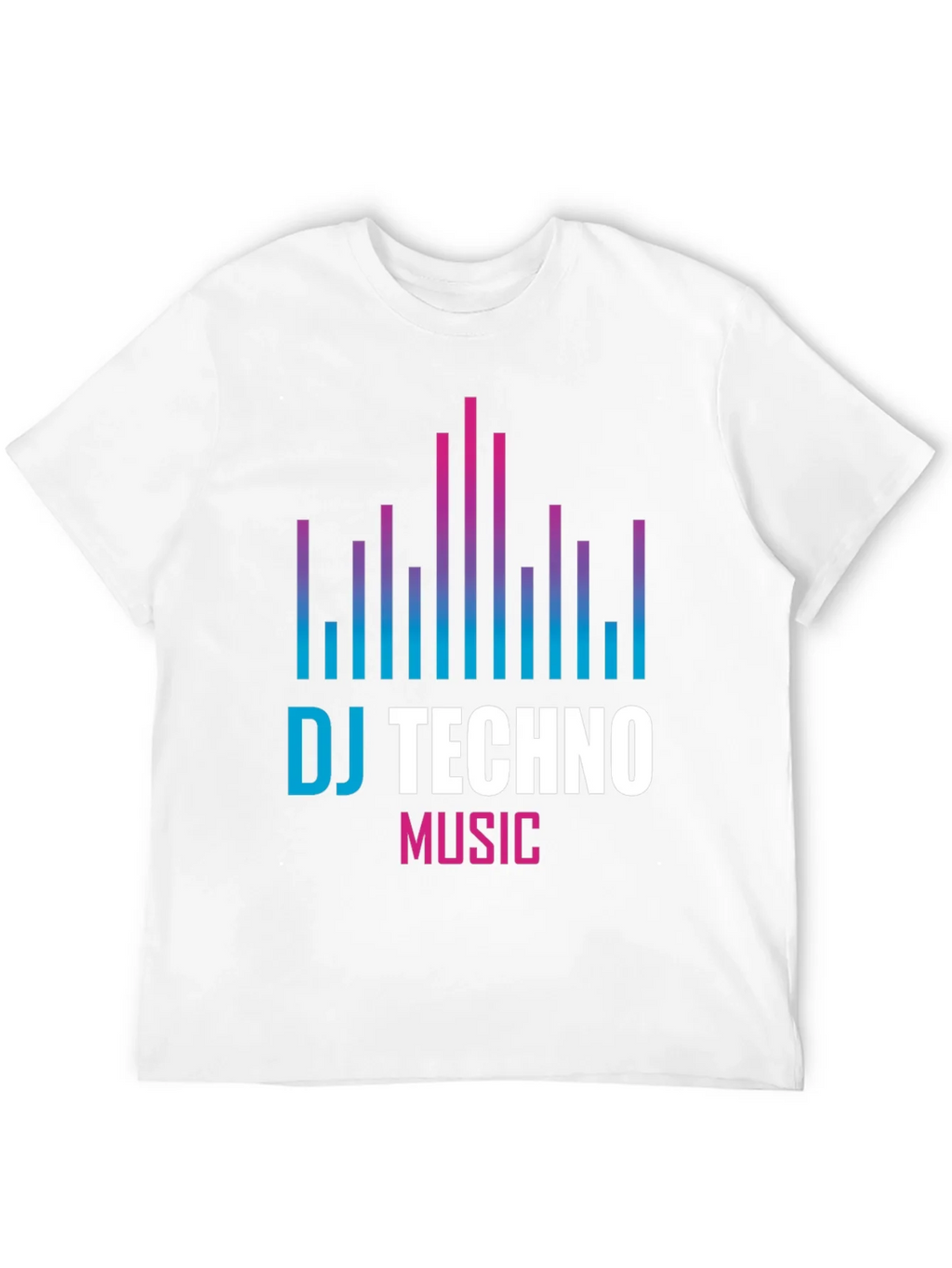 DJ Techno Music Graphic T-Shirt product image 3