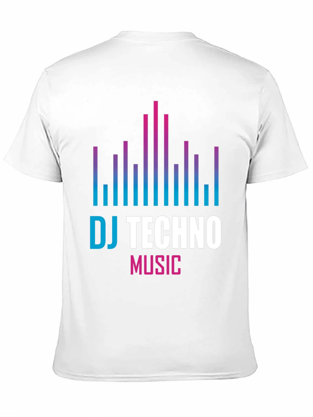 DJ Techno Music Graphic T-Shirt product image 2
