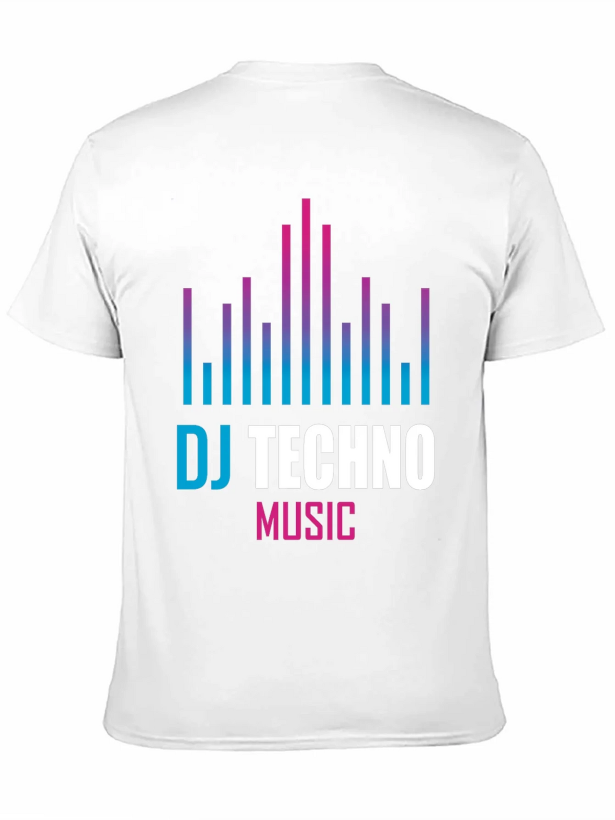 DJ Techno Music Graphic T-Shirt product image 2