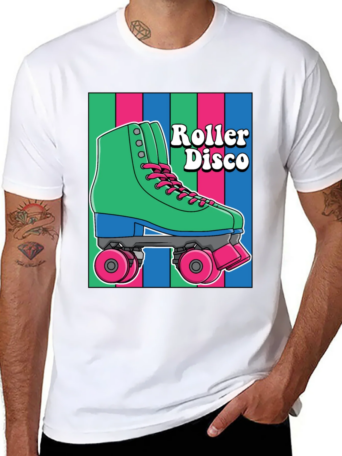 Retro Roller Disco T-Shirt product image 10