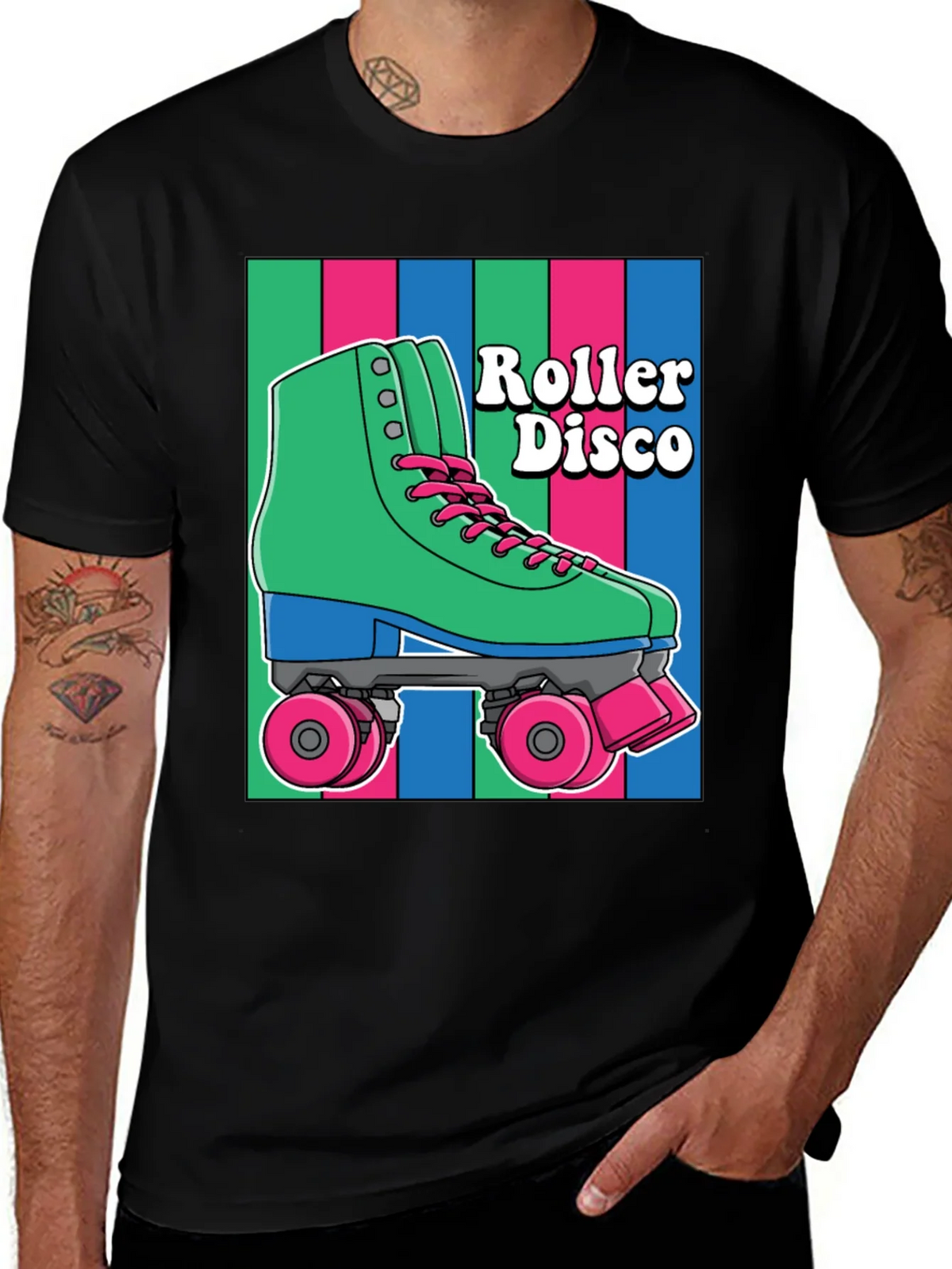 Retro Roller Disco T-Shirt product image 1