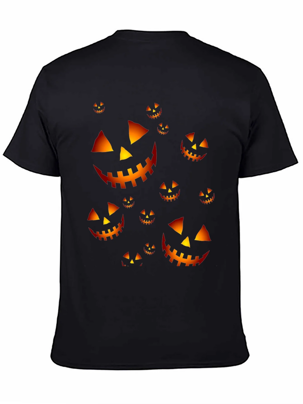 Halloween Pumpkin Face T-Shirt - Spooky Season product image 7