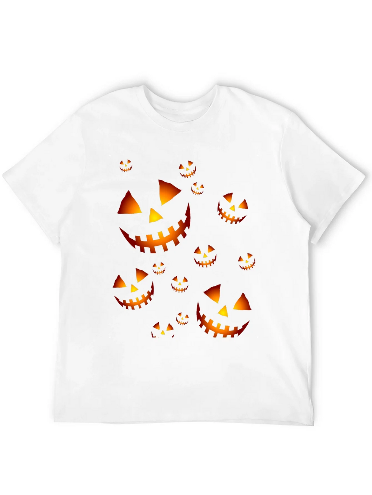 Halloween Pumpkin Face T-Shirt - Spooky Season product image 3