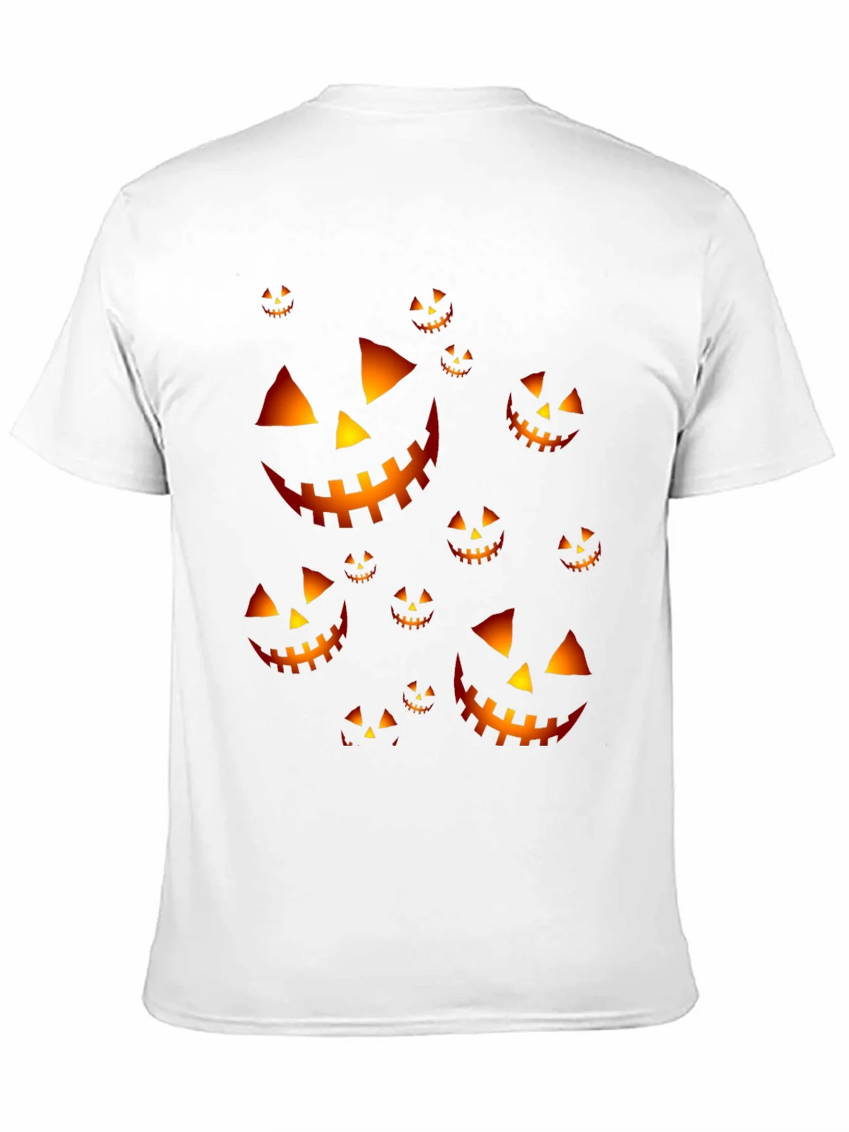 Halloween Pumpkin Face T-Shirt - Spooky Season product image 2