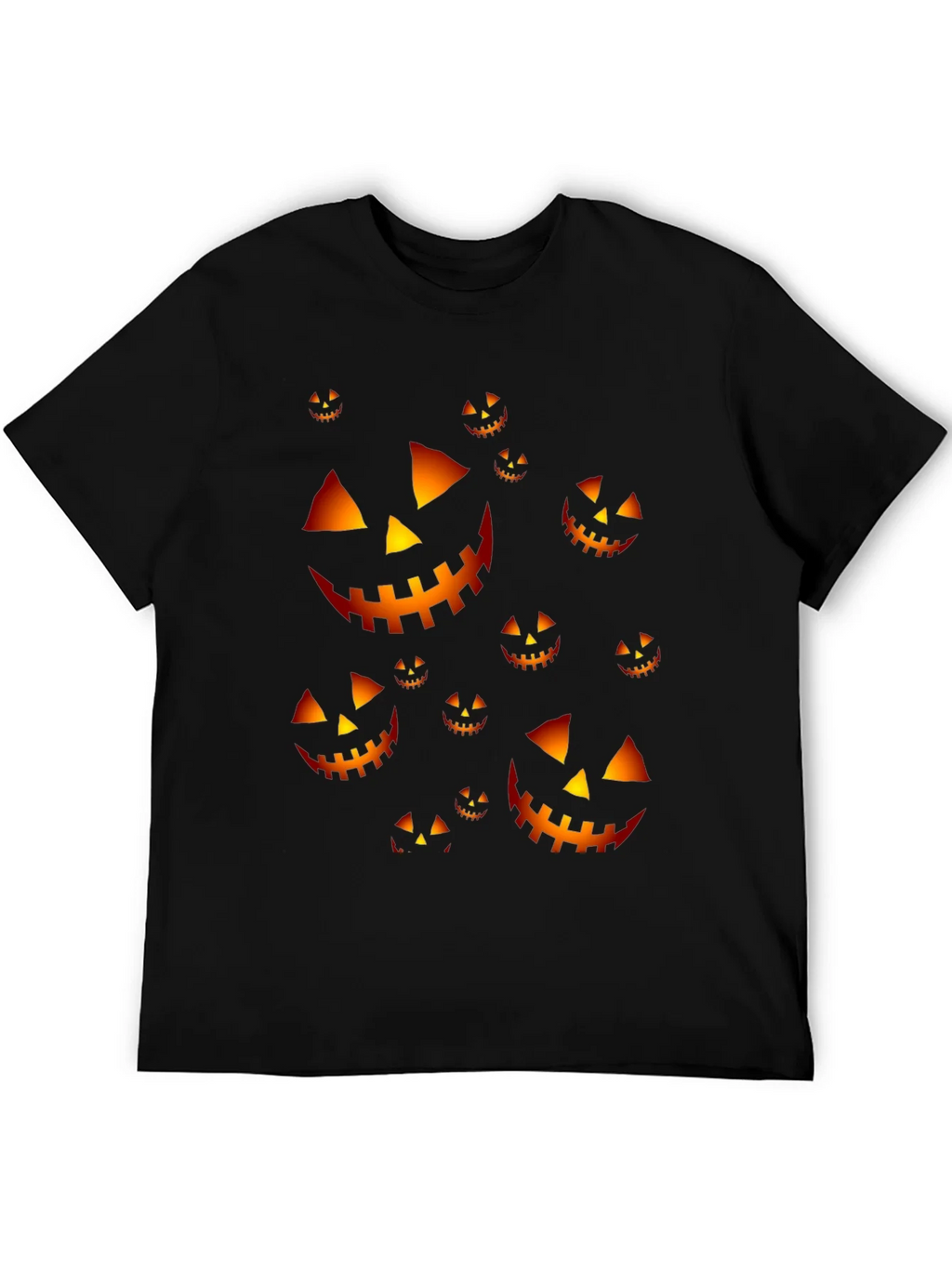 Halloween Pumpkin Face T-Shirt - Spooky Season product image 8