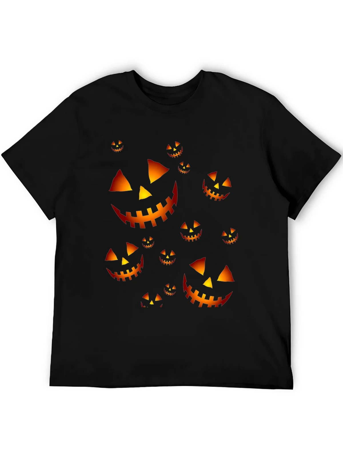 Halloween Pumpkin Face T-Shirt - Spooky Season product image 8