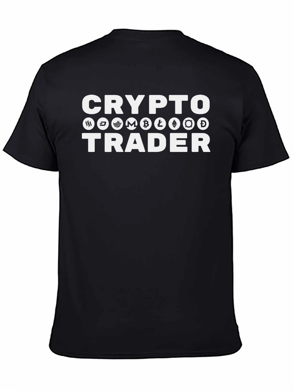 Crypto Trader T-Shirt - Black Cotton Tee product image 7