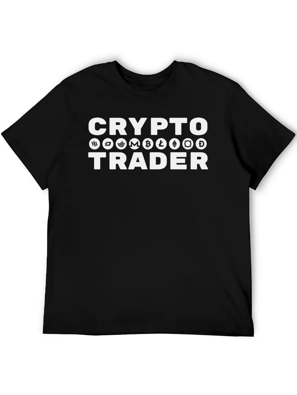 Crypto Trader T-Shirt - Black Cotton Tee product image 8