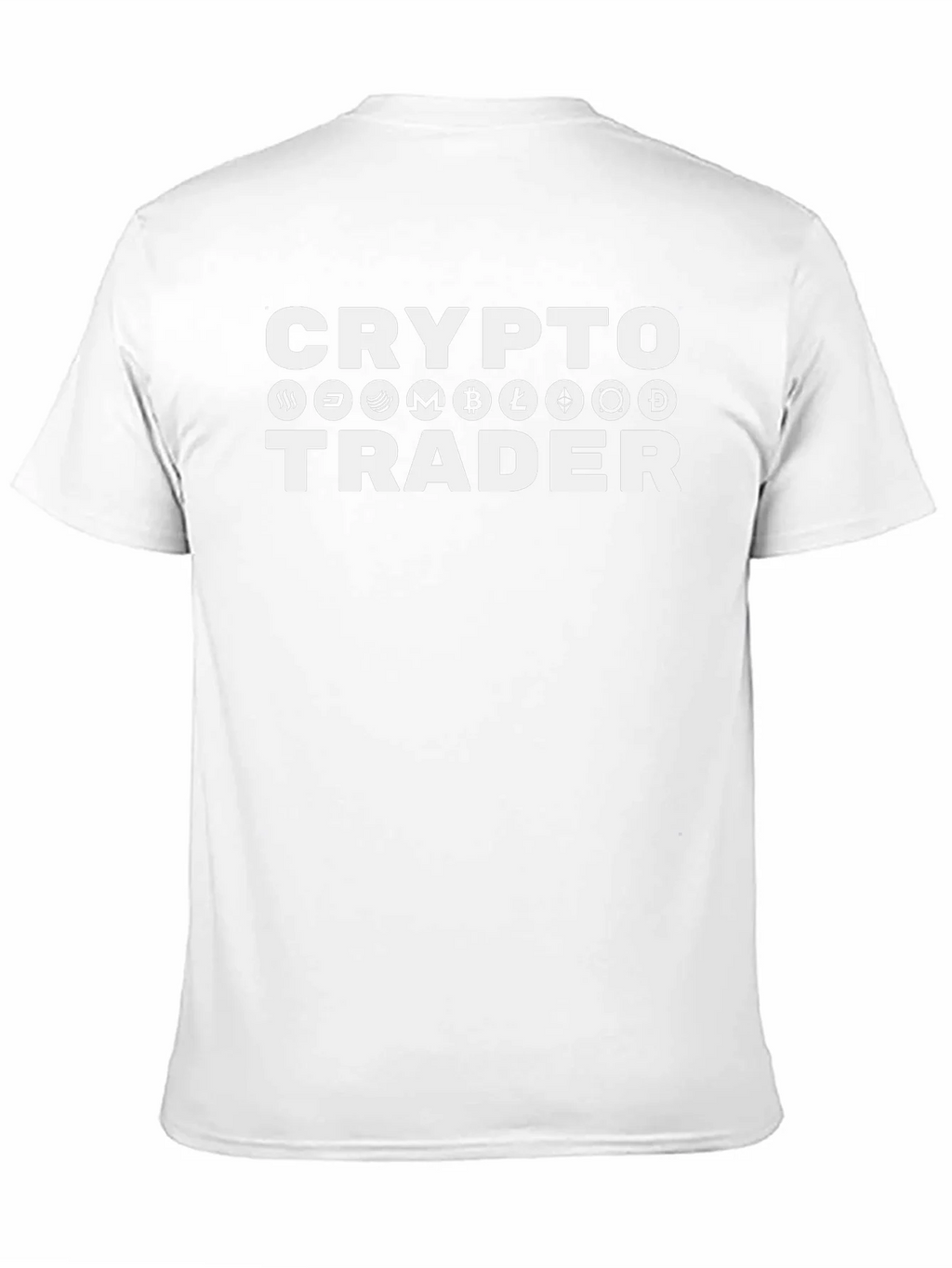 Crypto Trader T-Shirt - Black Cotton Tee product image 2