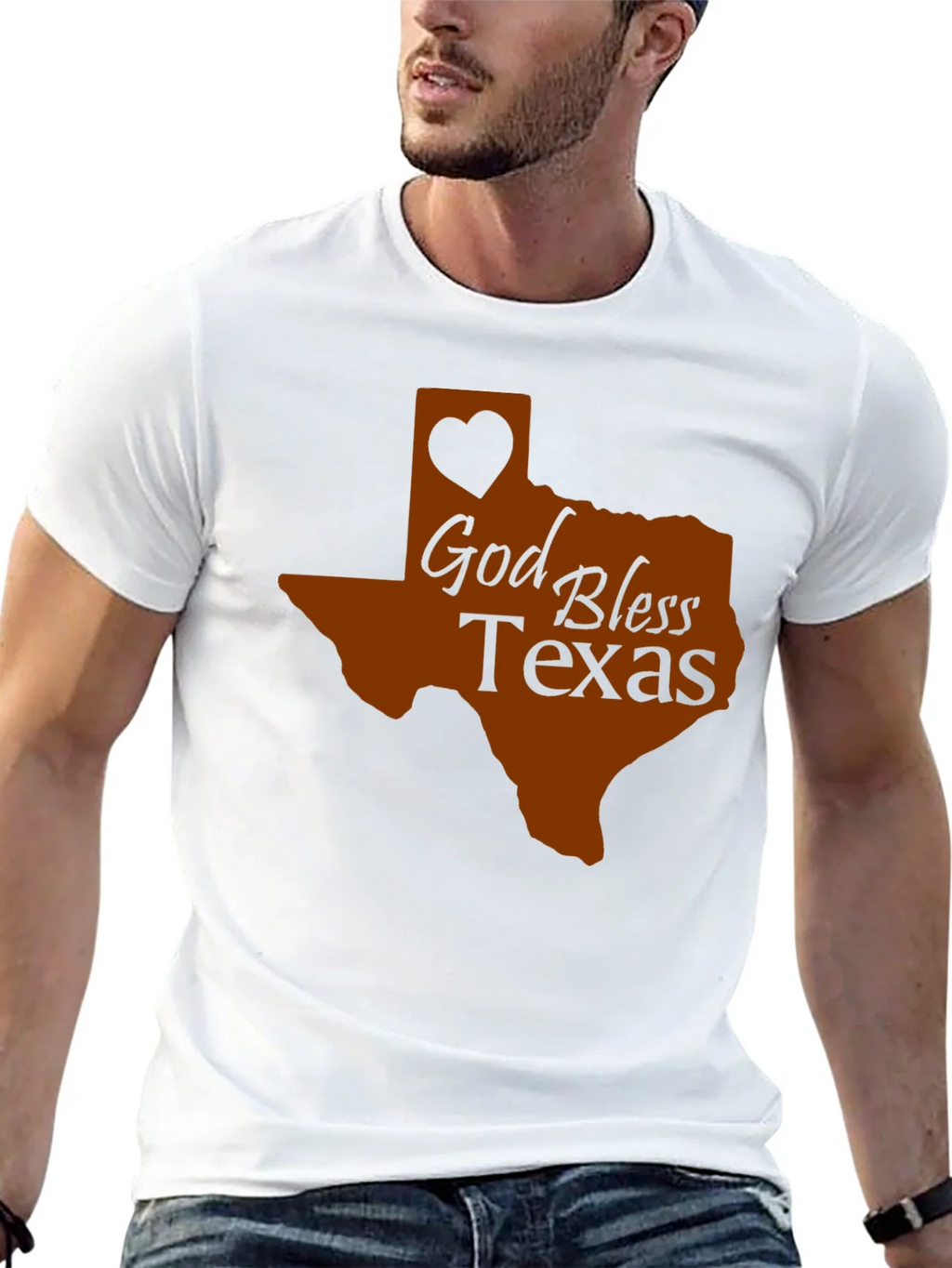 God Bless Texas Graphic Tee product image 4