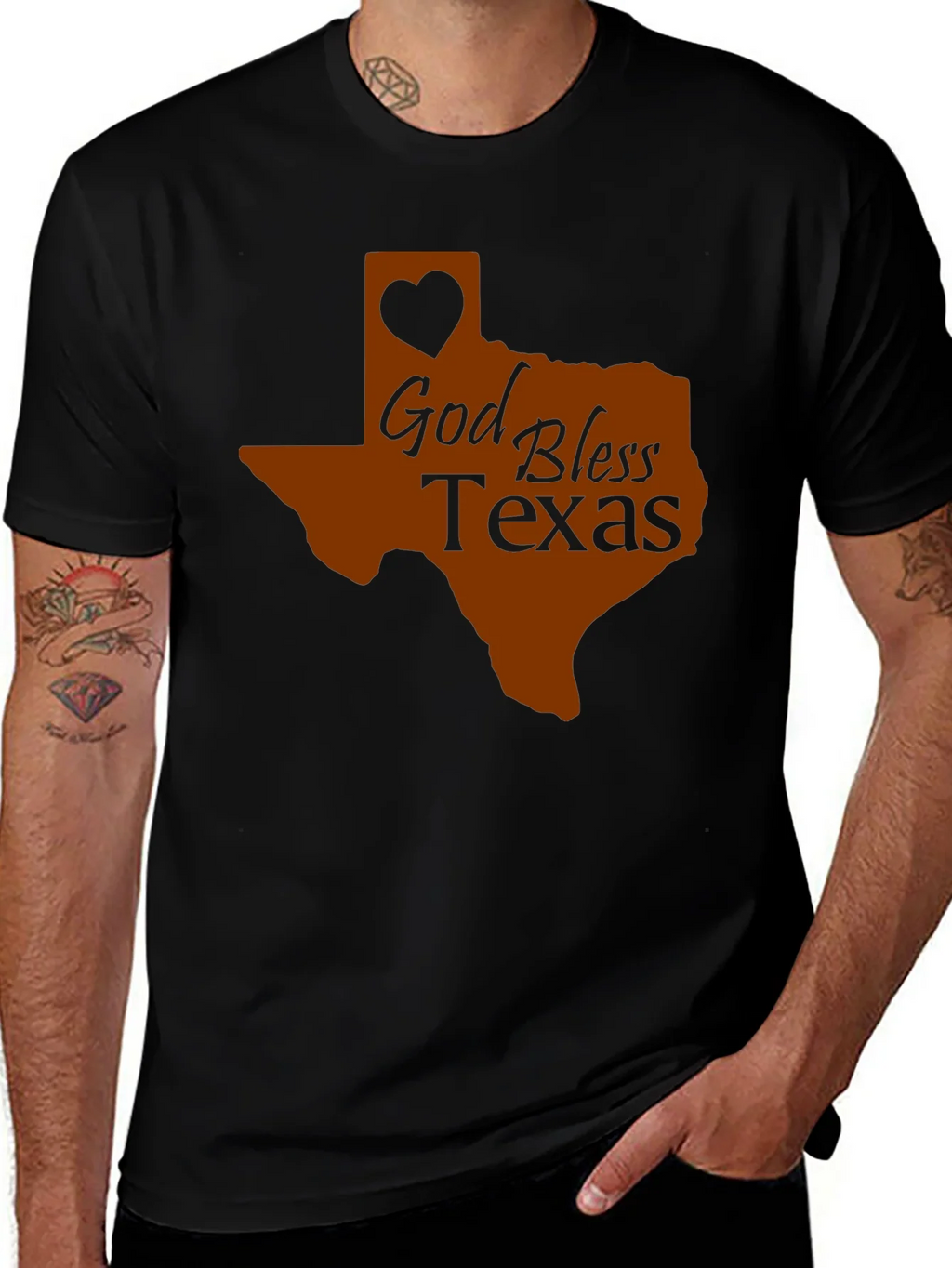 God Bless Texas Graphic Tee product image 1