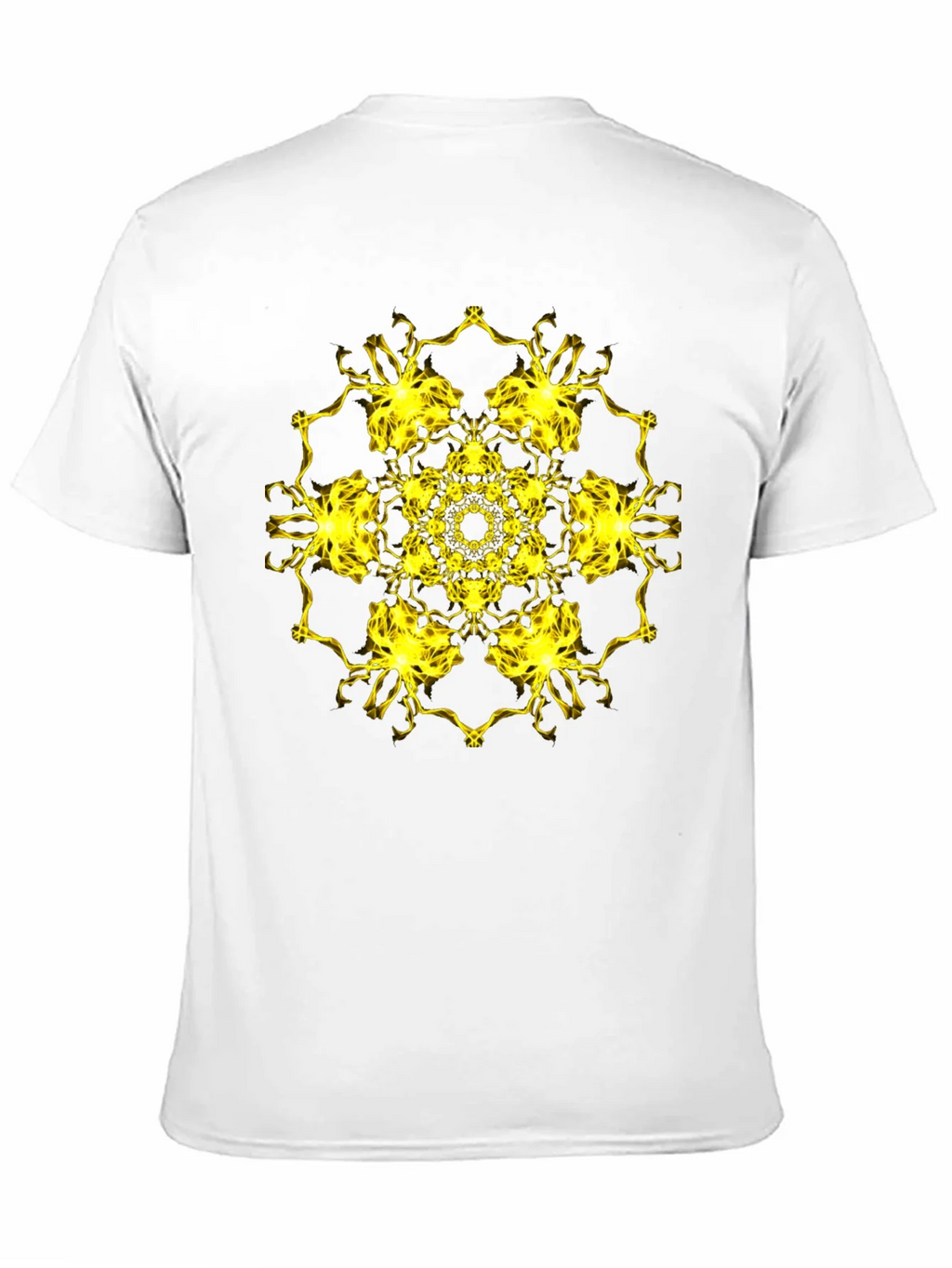 Electric Mandala Graphic Black T-Shirt product image 2