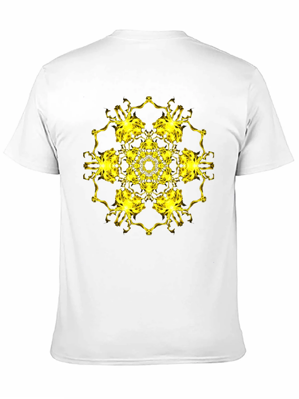 Electric Mandala Graphic Black T-Shirt product image 2
