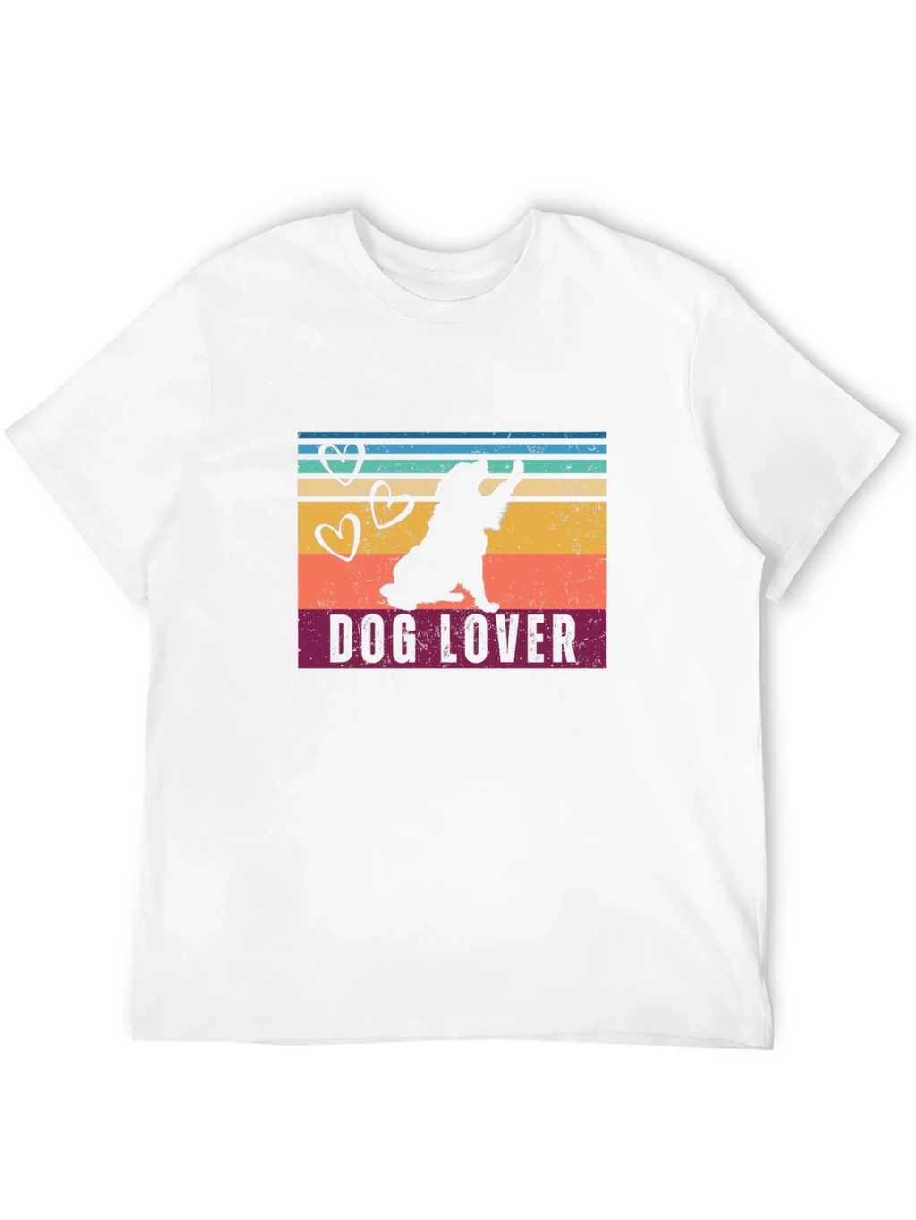 Dog Lover Graphic Tee - Retro Style product image 3
