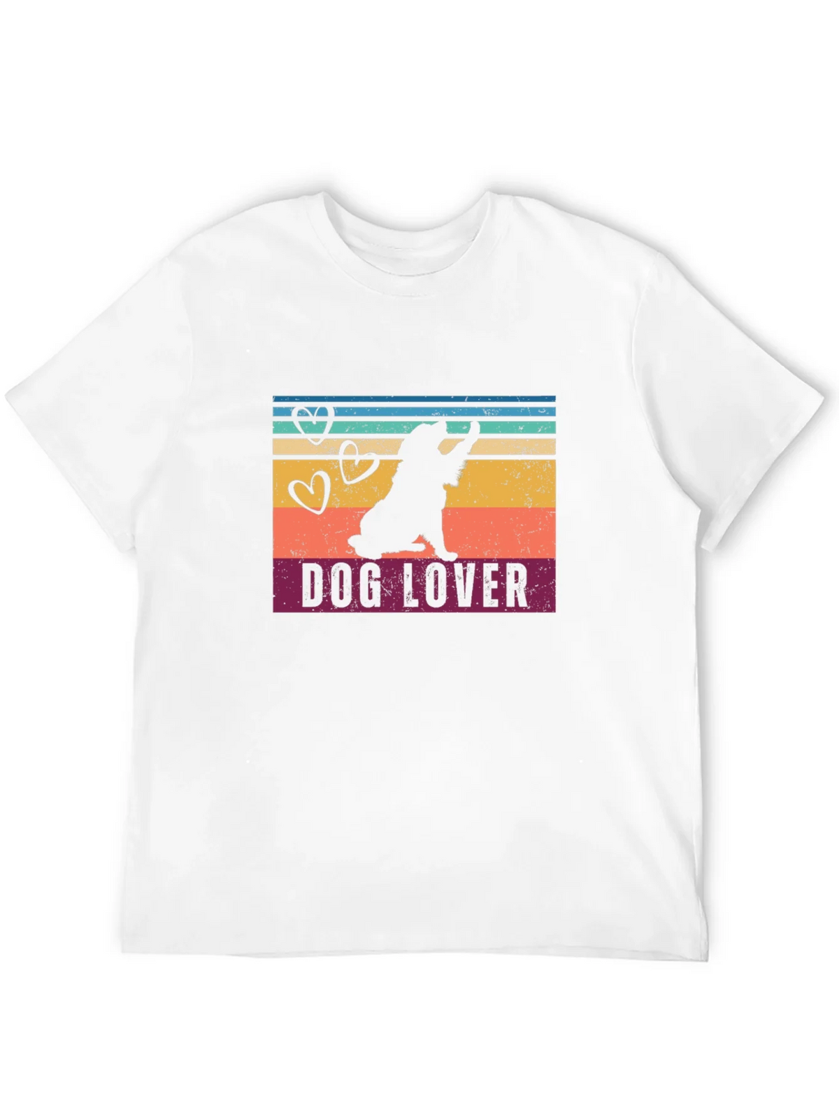 Dog Lover Graphic Tee - Retro Style product image 3