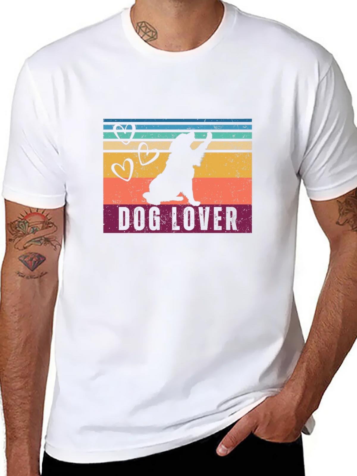 Dog Lover Graphic Tee - Retro Style product image 10