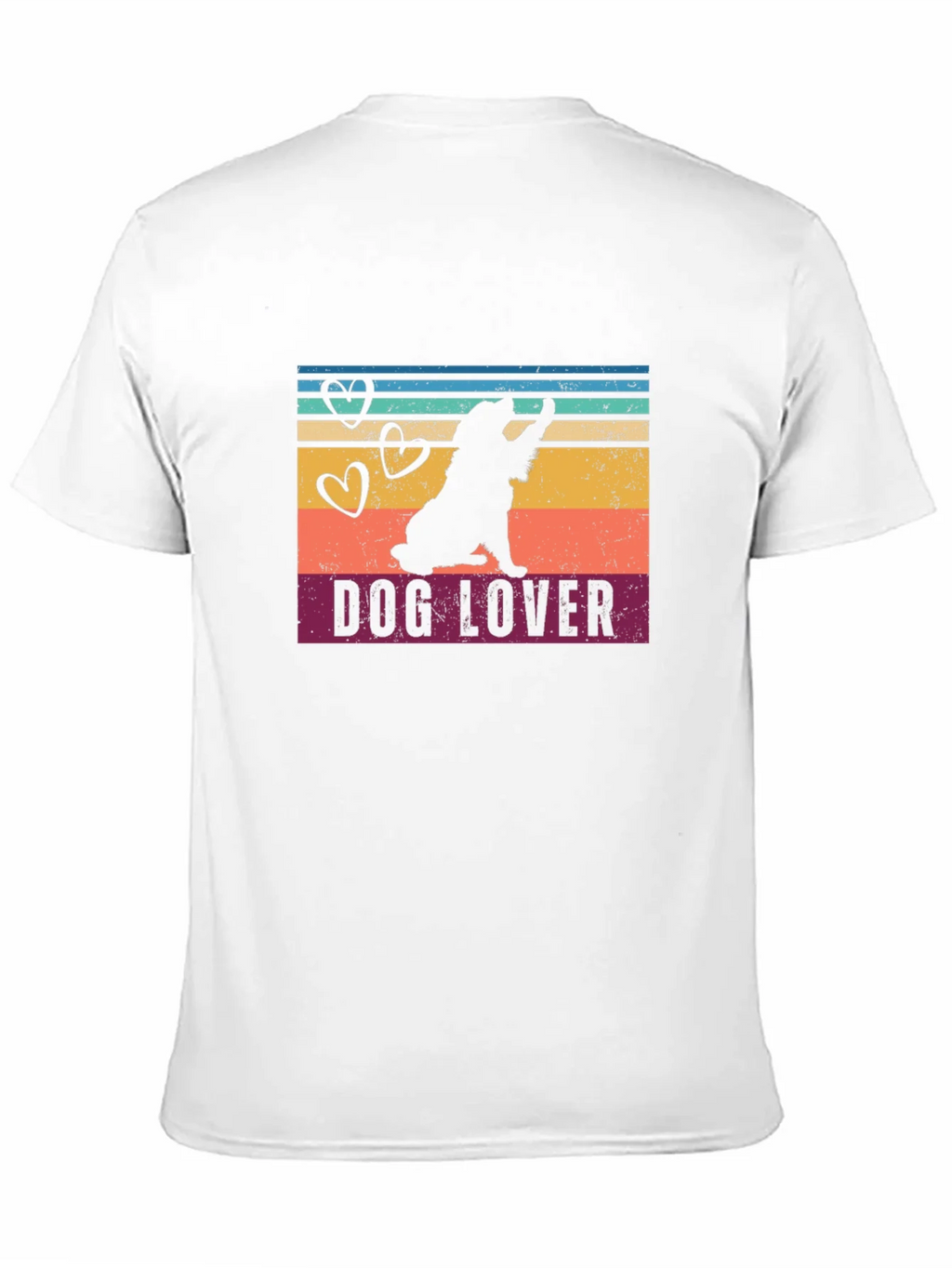 Dog Lover Graphic Tee - Retro Style product image 2